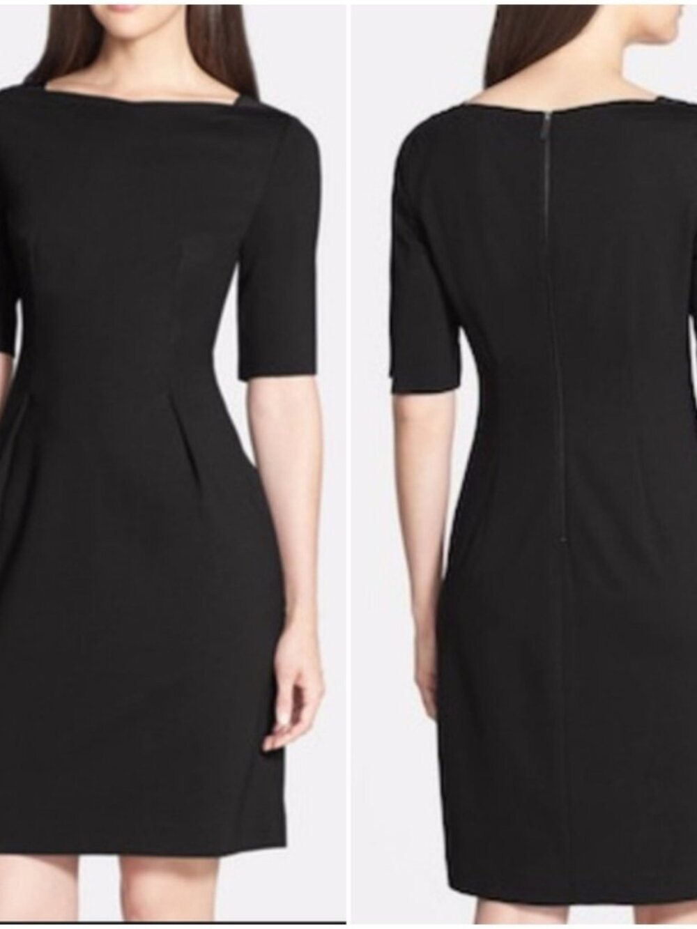 Tahari by Arthur S. Levine Black Dress 0P